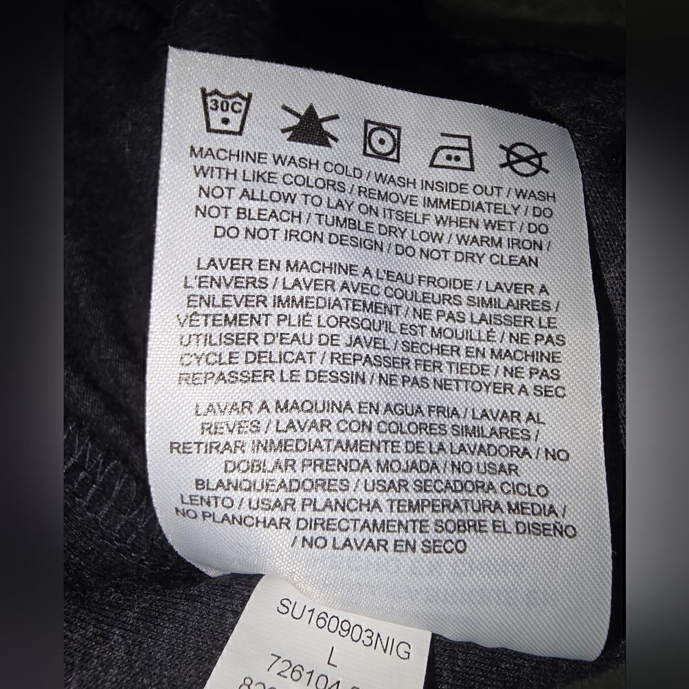 Nike Gray Black Shorts Large #SHO39 - Picture 9 of 15
